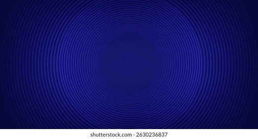 Abstract blue background with glowing geometric lines. Modern blue gradient square shape design. Futuristic technology concept. Suit for brochure, corporate, website, poster, banner, cover modern