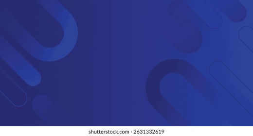 Abstract blue background with glowing geometric lines. Modern blue gradient square shape design. Futuristic technology concept. Suit for brochure, corporate, website, poster, banner, cover modern