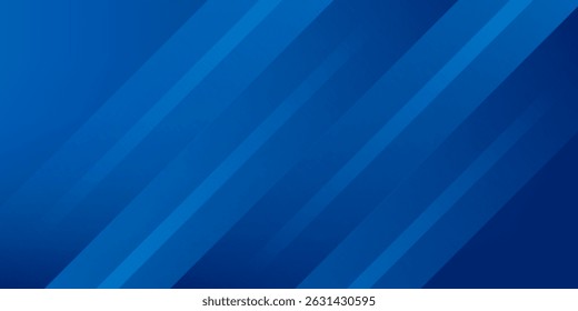 Abstract blue background with glowing geometric lines. Modern blue gradient square shape design. Futuristic technology concept. Suit for brochure,