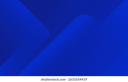 Abstrakter blauer Hintergrund mit leuchtenden geometrischen Linien. Modernes blaues Farbverlauf-Quadrat-Design. modernes Trenddesign in Vektorgrafik