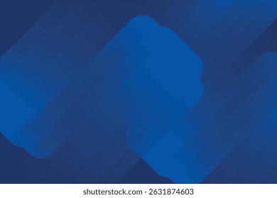 Abstract blue background with glowing geometric lines. Modern blue gradient square shape design. Futuristic technology concept.