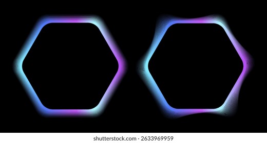 Abstract blue background with glowing geometric lines. Modern blue gradient square shape design. Futuristic technology concept. Suit for brochure, corporate, website, poster, banner, cover, flyer