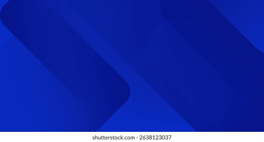 Abstract blue background with glowing geometric lines. Modern blue gradient square shape design. Futuristic technology concept. Suit for brochure, corporate, website, poster, banner, cover modern