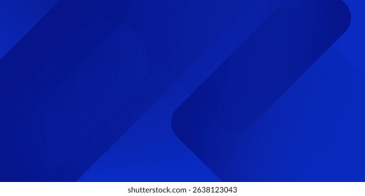 Abstract blue background with glowing geometric lines. Modern blue gradient square shape design. Futuristic technology concept. Suit for brochure, corporate, website, poster, banner, cover modern