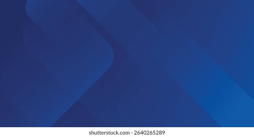 Abstract blue background with glowing geometric lines. Modern blue gradient square shape design. Futuristic technology concept. Suit for brochure, corporate, website, poster, banner, cover modern