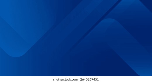 Abstract blue background with glowing geometric lines. Modern blue gradient square shape design. Futuristic technology concept. Suit for brochure, corporate, website, poster, banner, cover