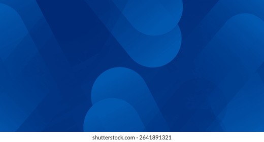 Abstract blue background with glowing geometric lines. Modern blue gradient art square shape design. Futuristic technology concept modern simple nice good