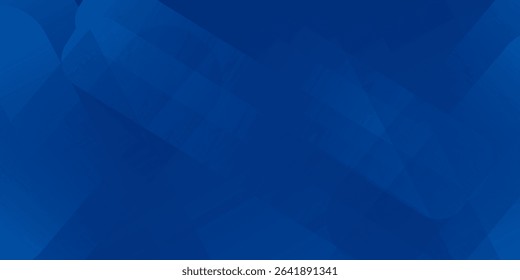 Abstract blue background with glowing geometric lines. Modern blue gradient square shape design. Futuristic technology concept modern simple nice