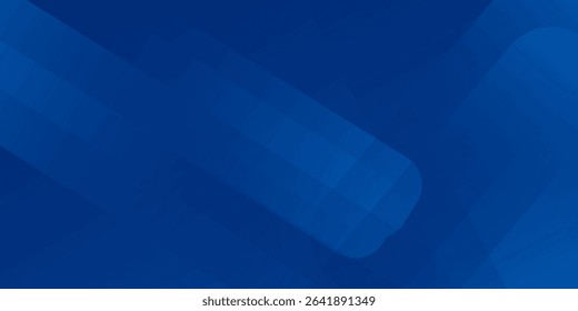 Abstract blue background with glowing geometric lines. Modern blue gradient square shape design. Futuristic technology concept modern simple