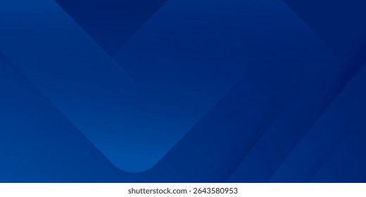 Abstract blue background with glowing geometric lines. Modern blue gradient square shape design. Futuristic technology concept. Suit for brochure, corporate, poster, banner, cover modern. eps 10