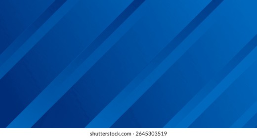Abstract blue background with glowing geometric lines. Modern blue gradient square shape design. Futuristic technology concept. Suit for brochure,