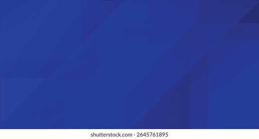 Abstract blue background with glowing geometric lines. Modern blue gradient square shape design. Futuristic technology concept. Suit for brochure, corporate, website, poster, banner, cover modern