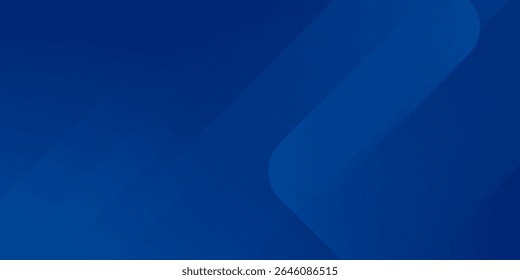 Abstract blue background with glowing geometric lines. Modern blue gradient square shape design. Futuristic technology concept. Suit for brochure, corporate, website, poster, banner, cover modern