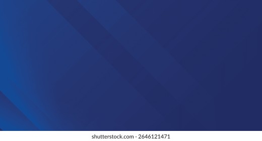 Abstract blue background with glowing geometric lines. Modern blue gradient square shape design. Futuristic technology concept. Suit for brochure, corporate, website, poster, banner, cover modern art