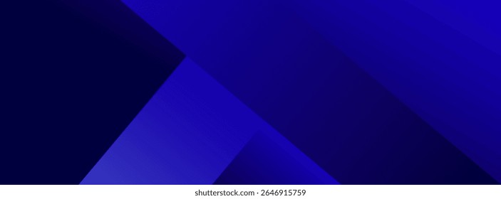 Fondo azul Abstractas con líneas geométricas brillantes. Diseño moderno de forma cuadrada degradada azul. Concepto de tecnología futurista. Traje para folleto, corporativo, cartel, Anuncio, cubierta moderna. eps 10