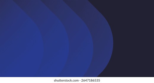 Abstract blue background with glowing geometric lines. Modern blue gradient square shape design. Futuristic technology concept. Suit for brochure, corporate, website, poster, banner, cover modern