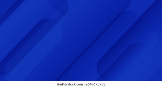 Abstract blue background with glowing geometric lines. Modern blue gradient square shape design. Futuristic technology concept. Suit for brochure, corporate, website, poster, banner, cover modern