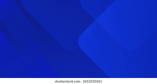 Fondo azul Abstractas con líneas geométricas brillantes. Diseño moderno de forma cuadrada degradada azul. Concepto de tecnología futurista. Traje para el folleto, corporativo, Sitio web, cartel, Anuncio, cubierta moderna
