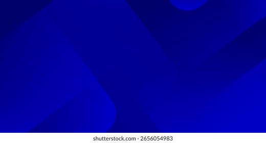 Fondo azul Abstractas con líneas geométricas brillantes. Diseño moderno de forma cuadrada degradada azul. Concepto de tecnología futurista. Traje para el folleto, corporativo, Sitio web, cartel, Anuncio, cubierta moderna