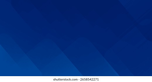 Fondo azul Abstractas con líneas geométricas brillantes. Vector moderno de la tecnología del patrón del elemento