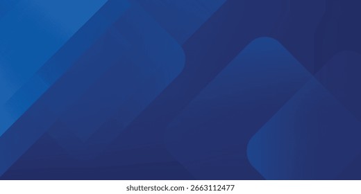 Fondo azul Abstractas con líneas geométricas brillantes. Diseño moderno de forma cuadrada degradada azul. Concepto de tecnología futurista. Traje para folleto, corporativo, cartel, Anuncio, cubierta moderna. eps 10