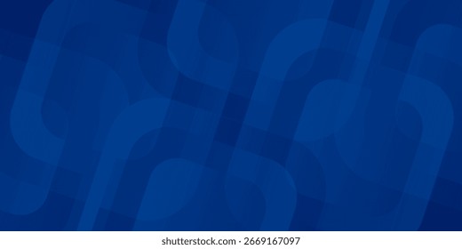 Fondo azul Abstractas con líneas geométricas brillantes. Diseño moderno de forma cuadrada degradada azul. Concepto de tecnología futurista. Traje para el folleto, corporativo, Sitio web, cartel, Anuncio, cubierta moderna