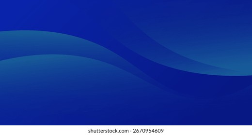 Fundo azul abstrato com linhas geométricas brilhantes. Composição de formas dinâmicas.Terno para brochura, corporativo, site, cartaz, banner, capa moderna