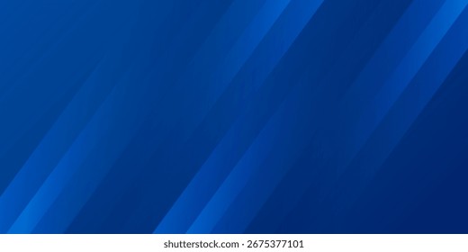Fondo azul Abstractas con líneas geométricas brillantes. Diseño moderno de forma cuadrada degradada azul. Concepto de tecnología futurista. Traje para el folleto, Vector eps10