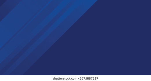 Abstract blue background with glowing geometric lines. Modern blue gradient square shape design. Futuristic technology concept. Suit for brochure, corporate, website, poster, banner,