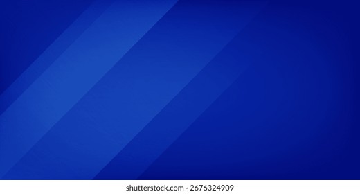 Abstract blue background with glowing geometric lines. Modern blue gradient square shape design. Futuristic technology concept. Suit for brochure, corporate, website, poster, banner, cover modern