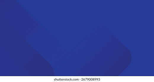 Abstract blue background with glowing geometric lines. Modern blue gradient square shape design. 