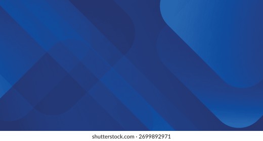 Fondo azul Abstractas con líneas geométricas brillantes. Diseño moderno de forma cuadrada degradada azul. Concepto de tecnología futurista. Traje para el folleto, corporativo, Sitio web, cartel, Anuncio, cubierta moderna