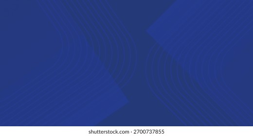 Abstract blue background with glowing geometric lines. Modern blue gradient square shape design. Futuristic technology concept. Suit for brochure, corporate, website, poster, banner, cover modern
