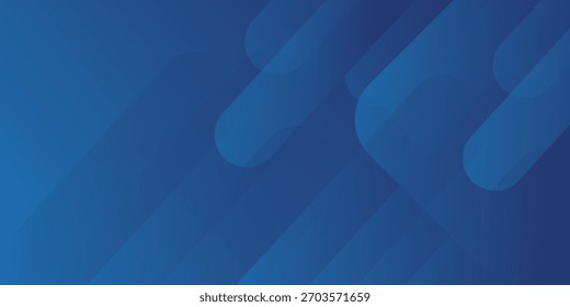 Fondo azul Abstractas con líneas geométricas brillantes. Diseño moderno de forma cuadrada degradada azul. Concepto de tecnología futurista. Traje para el folleto, corporativo, Sitio web, cartel, Anuncio, cubierta moderna