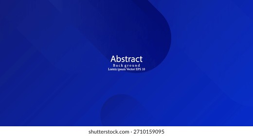 Fondo azul Abstractas con líneas geométricas brillantes. Diseño moderno de forma cuadrada degradada azul. Concepto de Tecnología futurista

