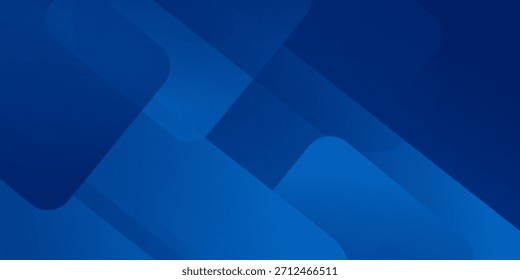 Abstract blue background with glowing geometric lines. Modern blue gradient square shape design. Futuristic technology concept. Suit for brochure, corporate, website, poster, banner, cover modern