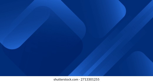 Fondo azul Abstractas con líneas geométricas brillantes. Diseño moderno de forma cuadrada degradada azul. Concepto de tecnología futurista. Traje para el folleto, corporativo, Sitio web, cartel, Anuncio, cubierta de fondo moderno eps 10
