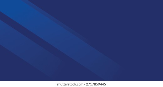 Abstract blue background with glowing geometric lines. Modern blue gradient square shape design. Futuristic technology concept. Suit for brochure,