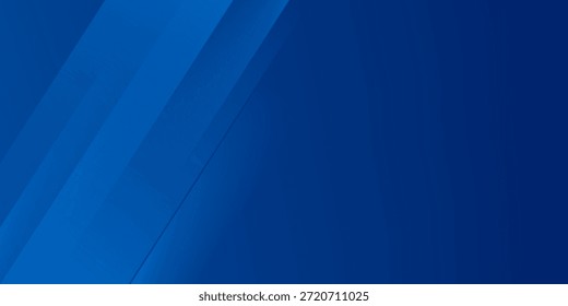 Abstract blue background with glowing geometric lines. Modern blue gradient square shape design. Futuristic technology concept. Suit for brochure,