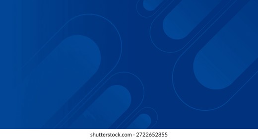 Fondo azul Abstractas con líneas geométricas brillantes. Moderna conexión degradada azul antigua