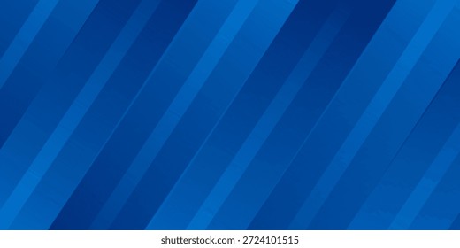 Abstract blue background with glowing geometric lines. Modern blue gradient square shape design. Futuristic technology concept. Suit for brochure,