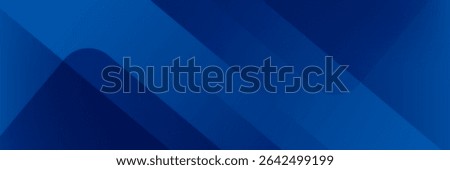 Abstract blue background with glowing geometric lines. Modern blue gradient square shape design. Futuristic technology concept. Suit for brochure, corporate, website, poster, banner, cover modern