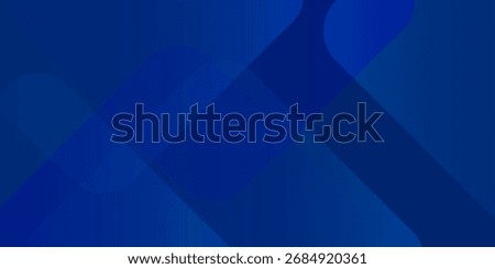 Abstract blue background with glowing geometric lines. Modern blue gradient square shape design. simple