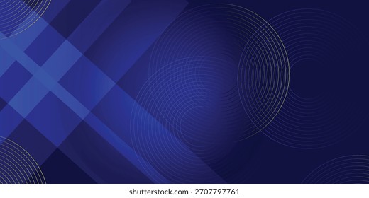 Fondo azul Abstractas con patrón de líneas brillantes. Modernas rayas azules brillantes. Diseño lineal geométrico