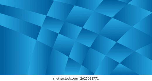 abstract blue background with gradient color and artistic dynamic line decoration.