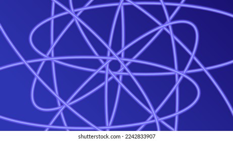 Abstract blue background. Gradient composition of shapes. Eps10 vector