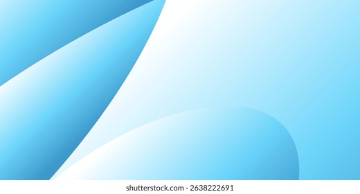 Abstract blue background. A gradient from light to darker blue provides depth, with overlapping shapes creating a sense of movement and modernity.