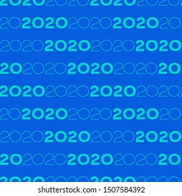 abstract blue background with green numbers 	