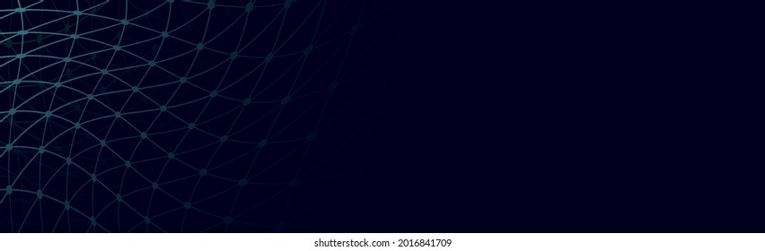 Abstract blue background grid of lines - Vector illustration