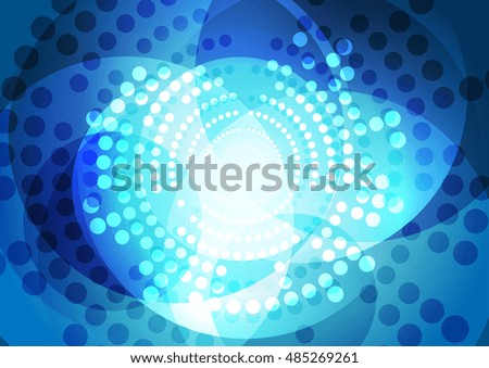 Similar – Image, Stock Photo blue light Decoration Dark